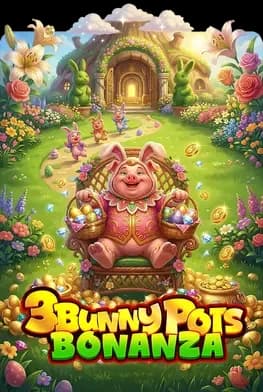 3 Bunny Pots Bonanza