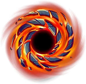 สัญลักษณ์หลุมดำ