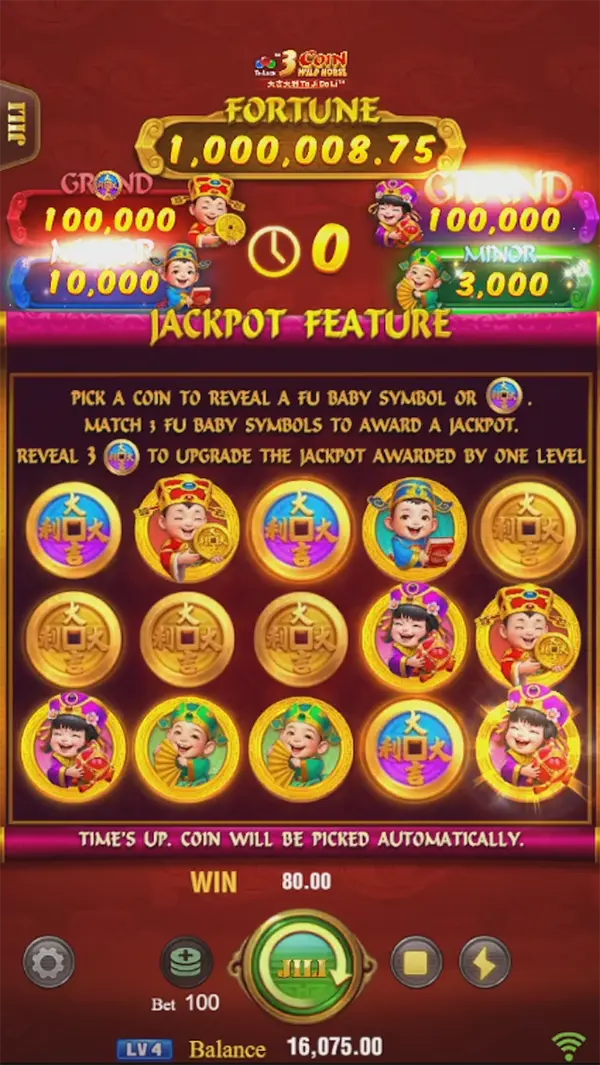 3 Coin Wild Horse