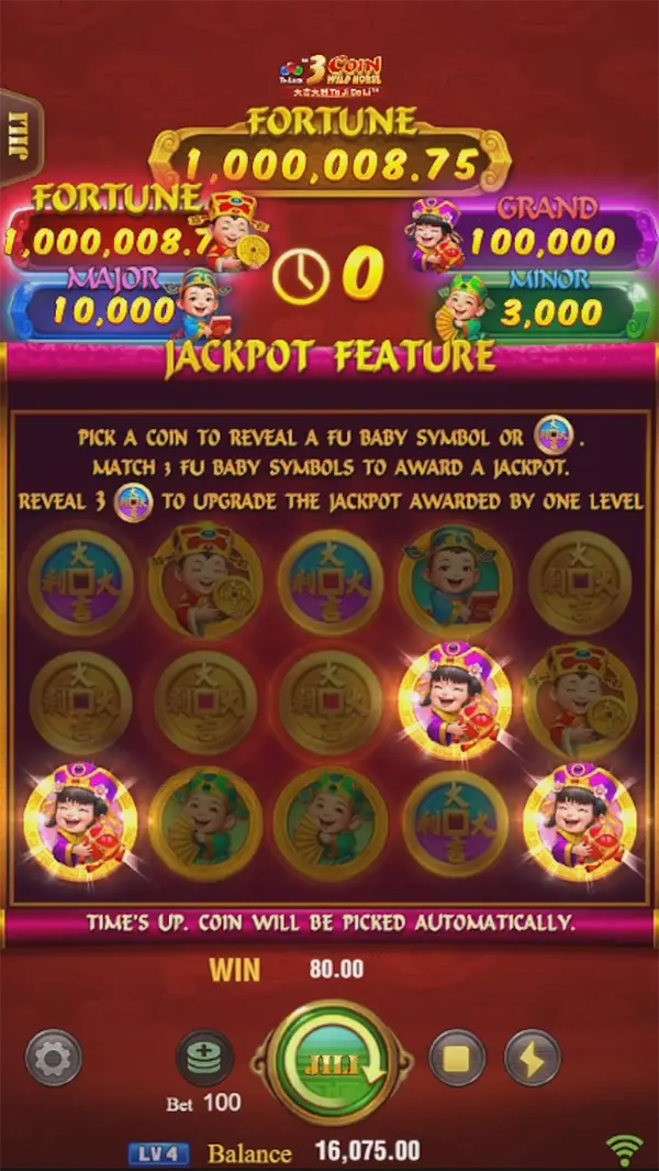3 Coin Wild Horse