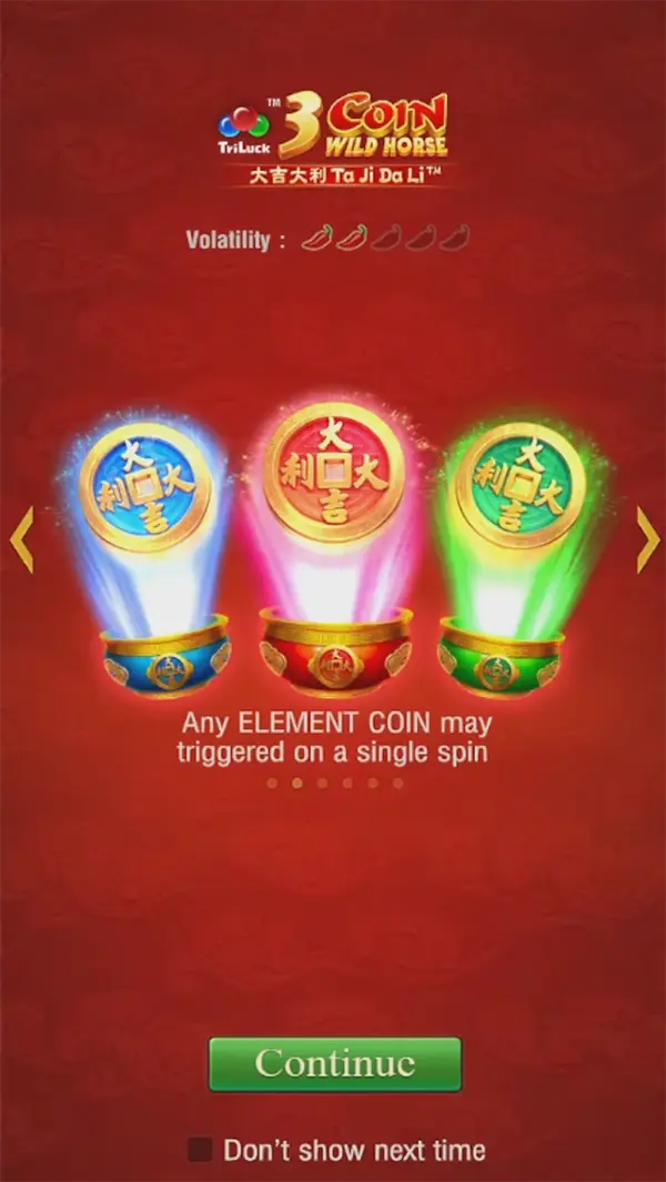 3 Coin Wild Horse
