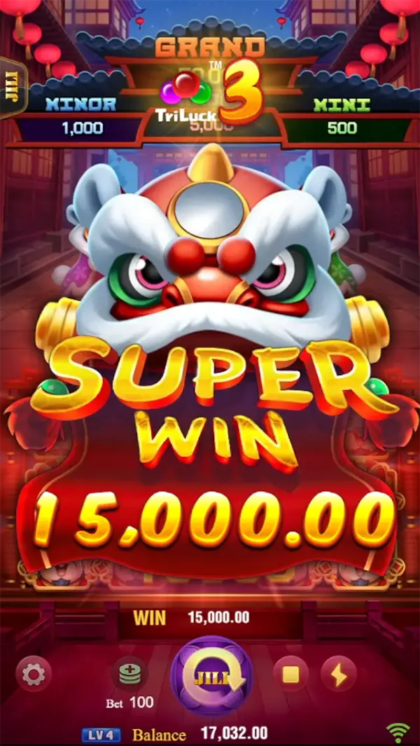 3 LUCKY LIONS
