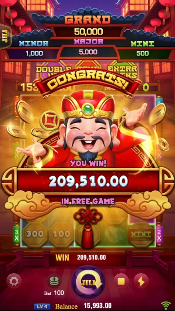 3 LUCKY LIONS