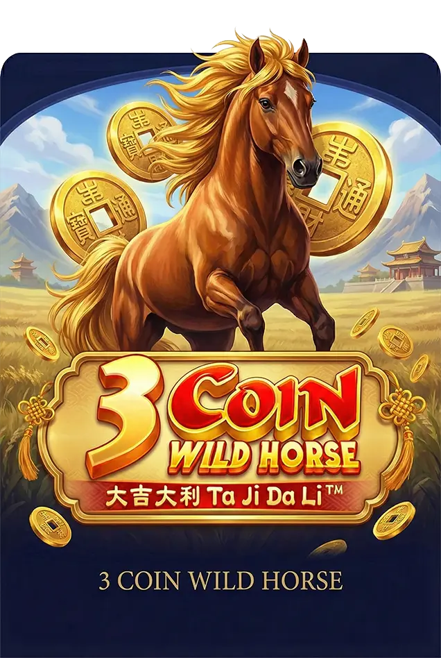 3 Coin Wild Horse Jili slot game