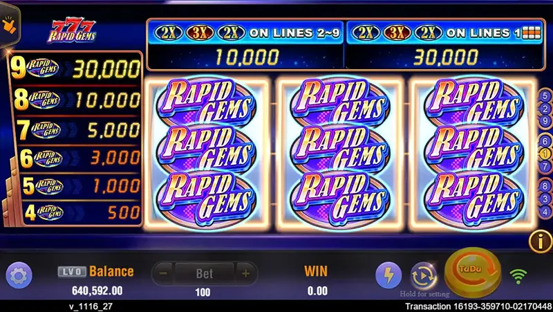777 Rapid Gems