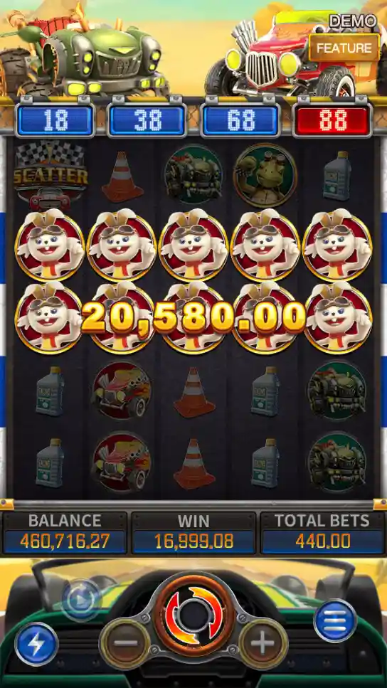 ANIMAL RACING เต่ากระต่ายเรซซิ่ง เทพ1688 thep1688