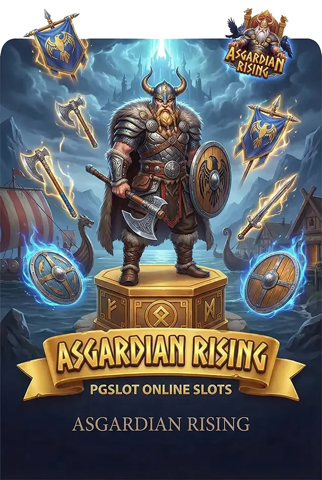 Asgardian Rising PGSLOT GAME POSTER