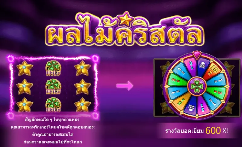 Crystal-Fruits ผลไม้คริสตัล