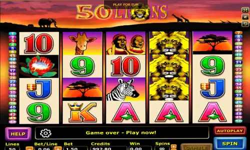 FIFTY LIONS joker123 jokergaming โจ๊กเกอร์123