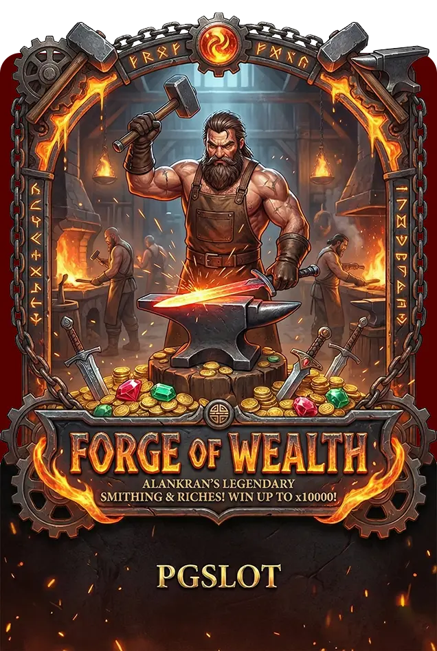 Forge of Wealth pgslot game poster