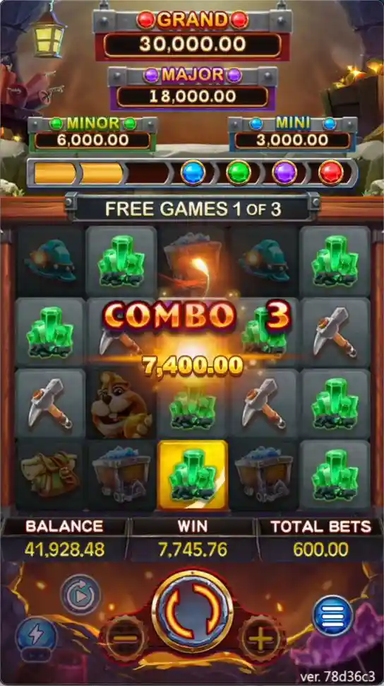 GOLD RUSH โกลด์รัช เทพ1688 thep1688