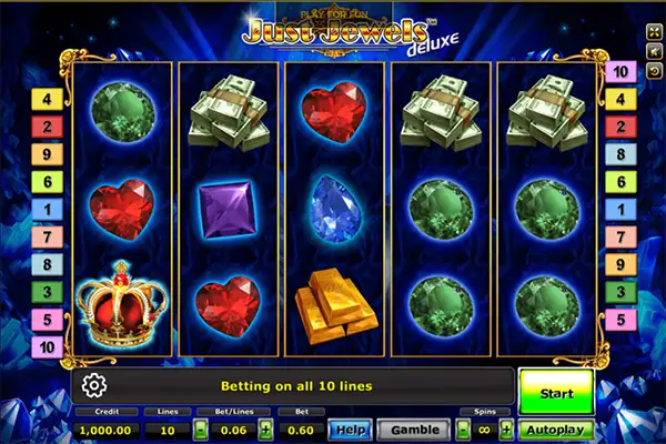 joker123 Joker Gaming โจ๊กเกอร์123 JUST JEWELS DELUXE