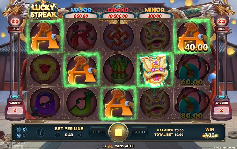 Lucky Streak -JOKER GAMING-โจ๊กเกอร์123-JOKER123