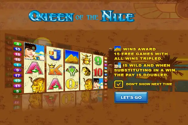 QUEEN OF THE NILE joker123 jokergaming โจ๊กเกอร์123