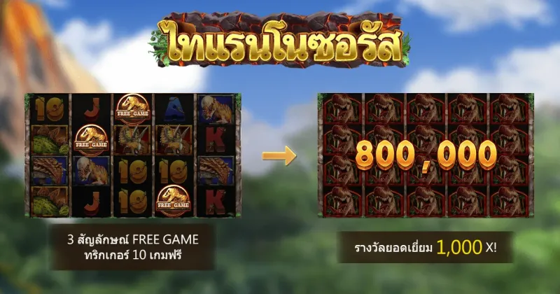 T-Rex ไทแรนโนซอรัส