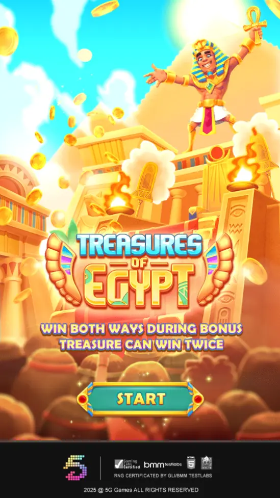 TREASURES OF EGYPT สล็อต