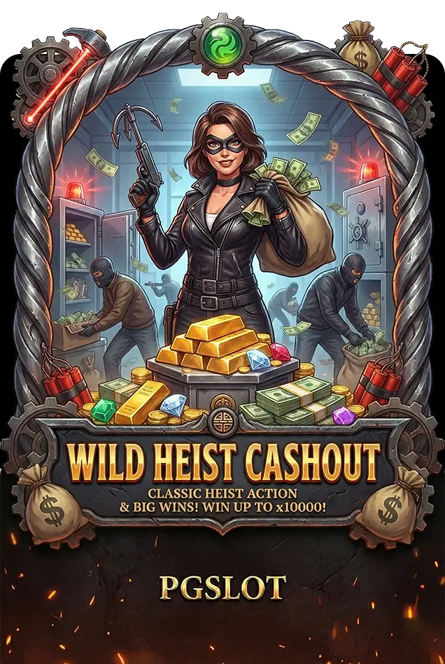 Wild Heist Cashout Pgslot poster