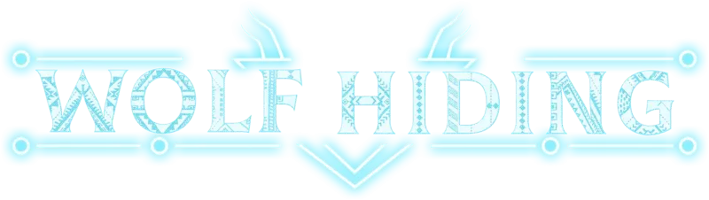 Wolf Hiding Logo