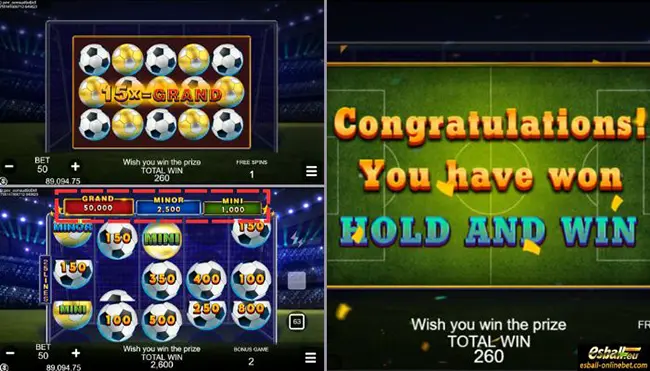 FOOTBALL GOLD HOLD AND WIN เทพ1688 thep1688