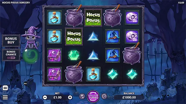 รูปแบบเกมHocus Pocus Sorcery