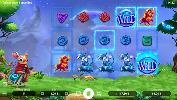 รูปแบบเกมTree of Light Bonus Buy