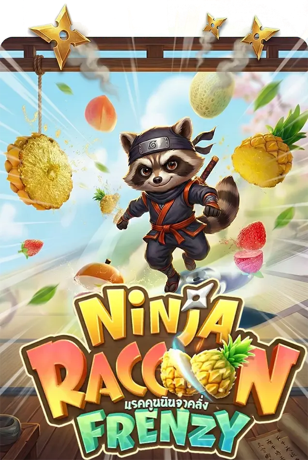 ninja-raccoon-frenzy-pgslot-poster
