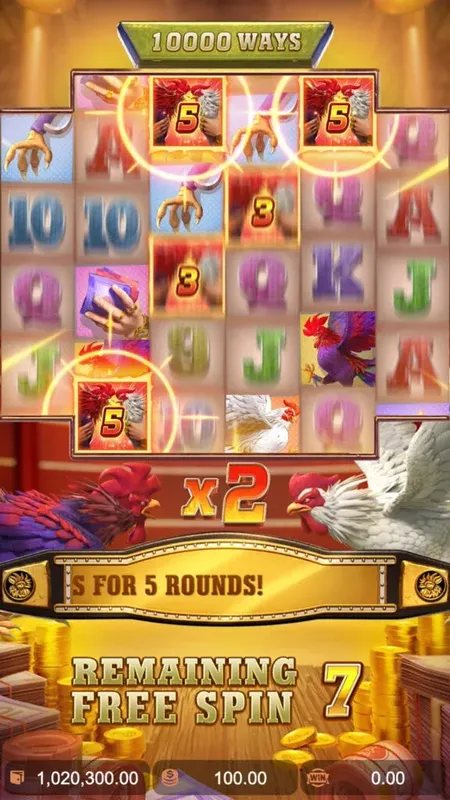 rooster rumble ทดลองเล่นสล็อต PGSLOT