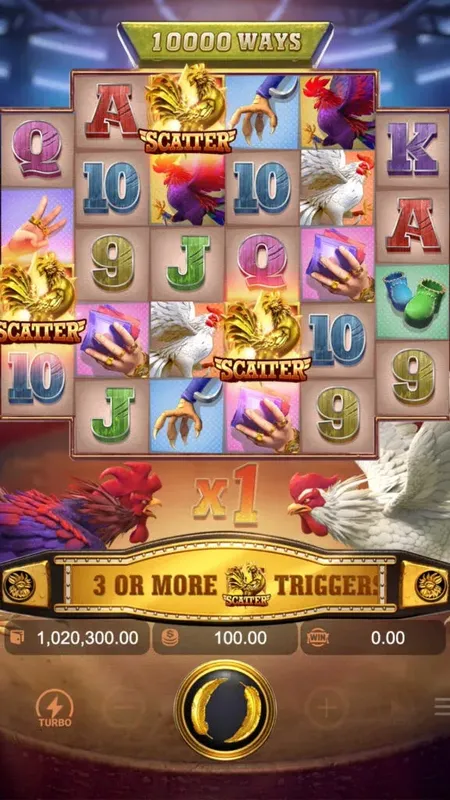 rooster rumble ทดลองเล่นสล็อต PGSLOT