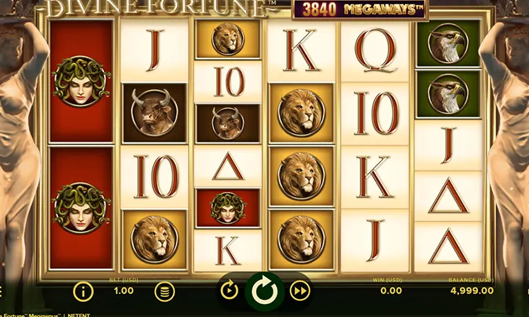 Divine Fortune Megaways จากค่าย เทพ1688 thep1688