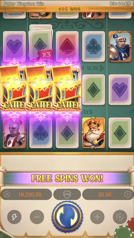 Poker Kingdom Win PGSLOT Games Demo ตัวอย่าง 3