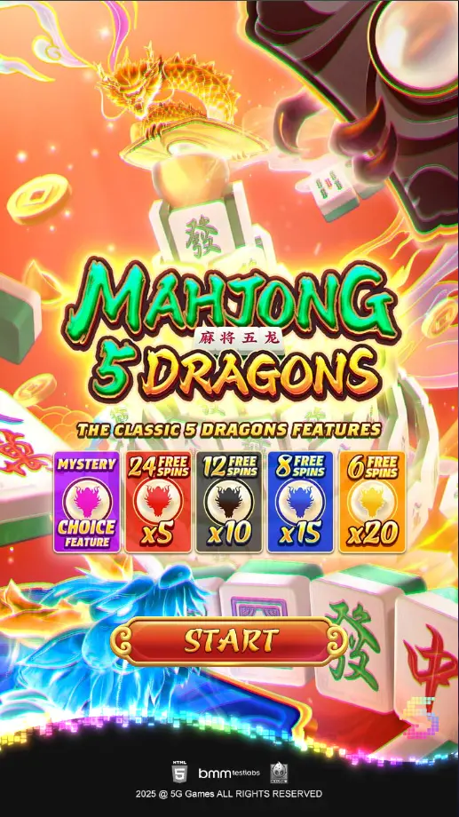 ทางเข้า Mahjong5Dragons
