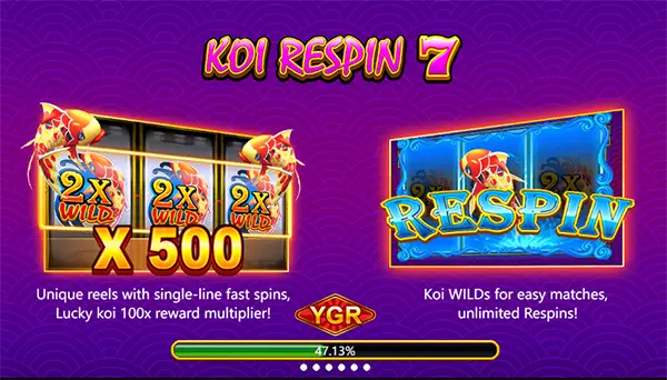 7KOI RESPIN01 สล็อตYGR YGR