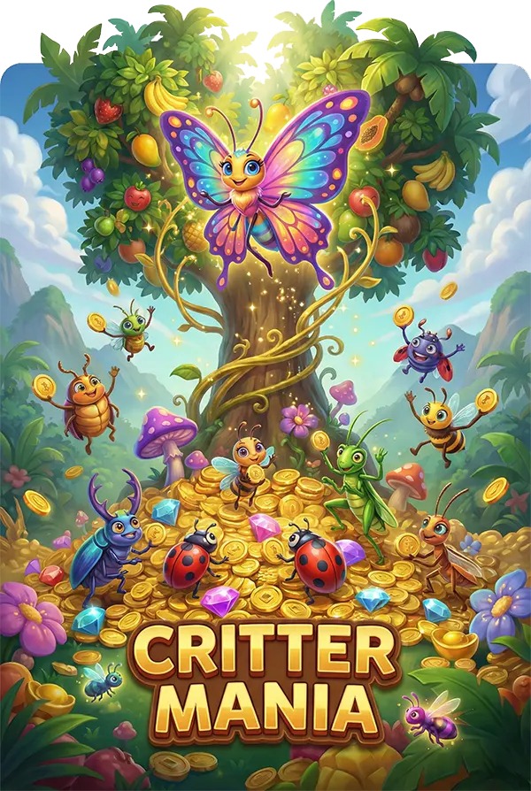 CRITTER MANIA-JOKER GAMING-JOKER SLOT- โจ๊กเกอร์สล็อต-JOKER123-THEP1688