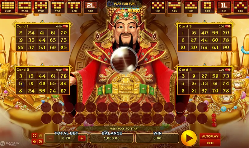 Caishen Riches Bingo-JOKER GAMING