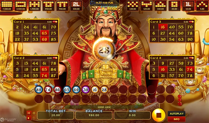 Caishen Riches Bingo-JOKER GAMING