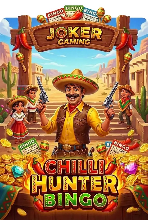 Chilli Hunter-JOKER GAMING-JOKER123-โจ๊กเกอร์สล็อต-THEP16881688