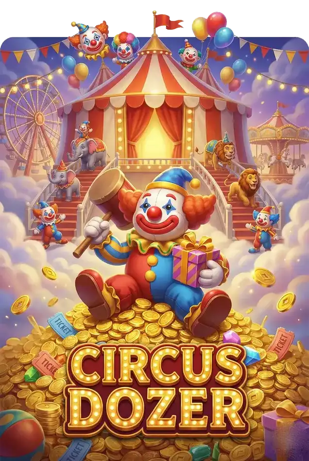 Circus Dozer ตู้ดันเหรียญละครสัตว์ เทพ1688 thep1688