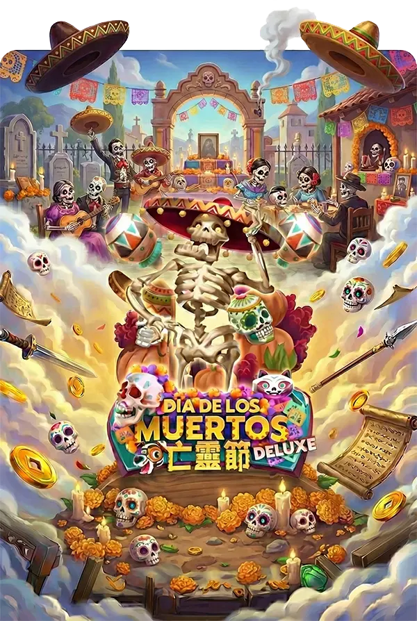 Dia De Los Muertos Deluxe-JOKER GAMING-JOKER123-โจ๊กเกอร์สล็อต