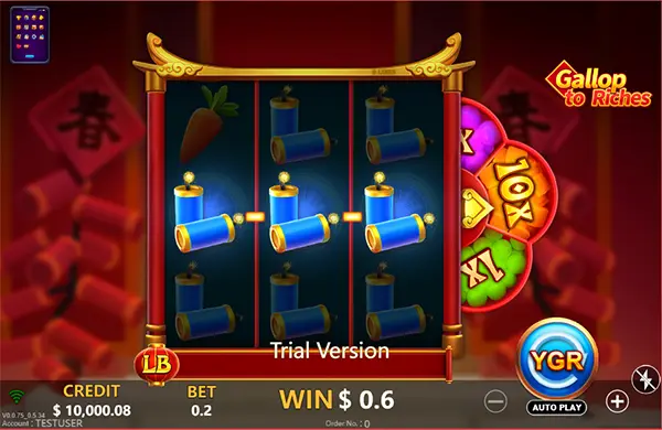 GALLOP TO RICHES YGR เกมสล็อตYGR