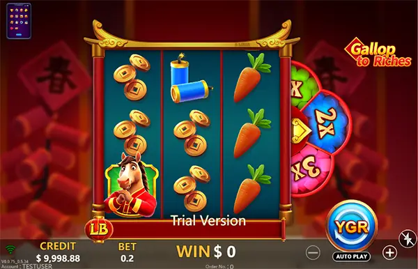 GALLOP TO RICHES YGR เกมสล็อตYGR