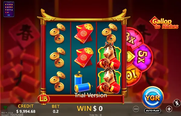 GALLOP TO RICHES YGR เกมสล็อตYGR