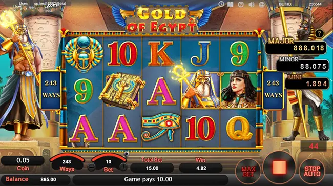 Gold Of Egypt SimplePlay เทพ1688 thep1688