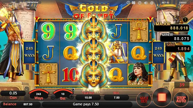 Gold Of Egypt SimplePlay เทพ1688 thep1688