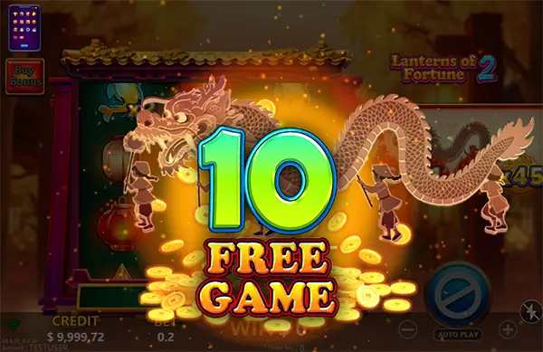 LANTERNS OF FORTUNE2 YGR เกมสล็อตYGR