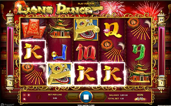 LIONS DANCE joker123 jokergaming โจ๊กเกอร์123