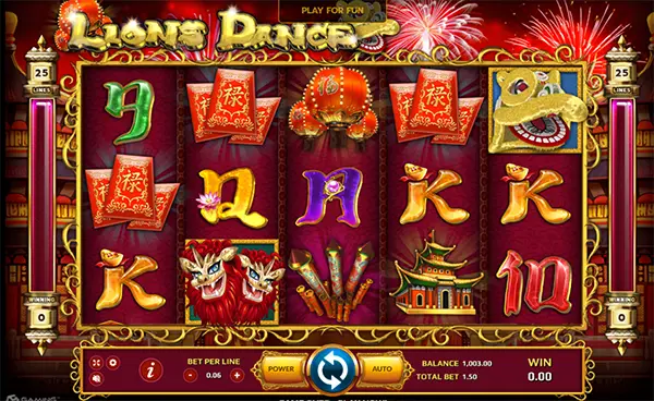 LIONS DANCE joker123 jokergaming โจ๊กเกอร์123