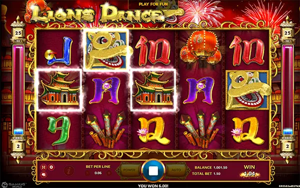 LIONS DANCE joker123 jokergaming โจ๊กเกอร์123