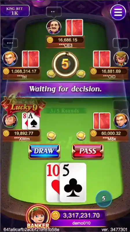 LUCKY 9 เทพ1688 thep1688