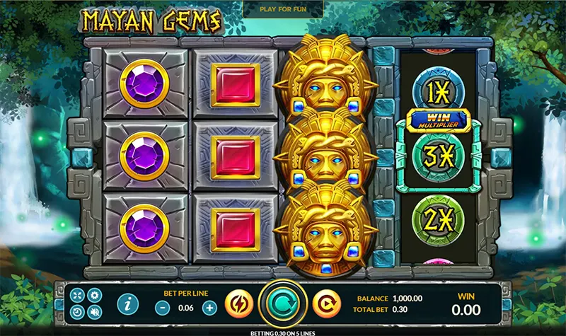 Mayan Gems-JOKER SLOT- JOKER GAMING- โจ๊กเกอร์เกม-โจ๊กเกอร์123-JOKER123-THEP1688