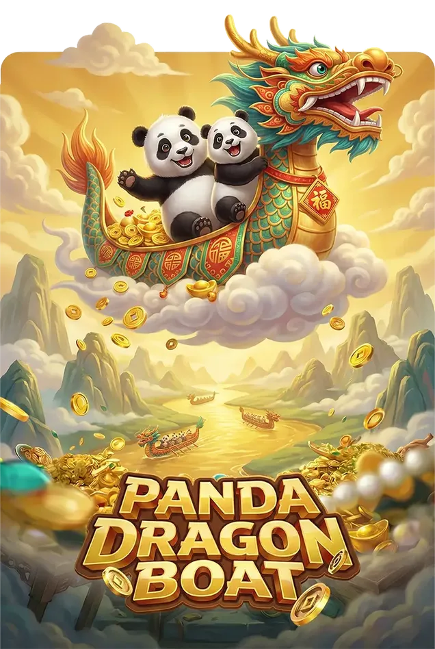 PANDA DRAGON BOAT เรือมังกรแพนด้า เทพ1688 thep1688